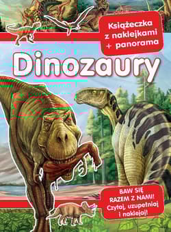 Dinozaury Panoramy z naklejkami - Praca zbiorowa