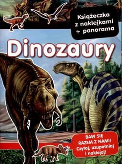 Dinozaury Panoramy z naklejkami - Praca zbiorowa
