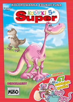 Dinozaury. Super kolorki - Kopeć Krzysztof