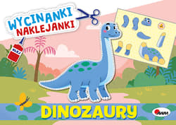 Dinozaury. Wycinanki naklejanki - Opracowanie Zbiorowe