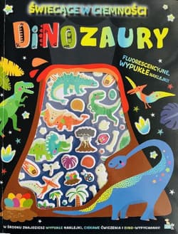 Dinozaury. Wypukłe naklejki świecące w ciemności - Praca zbiorowa