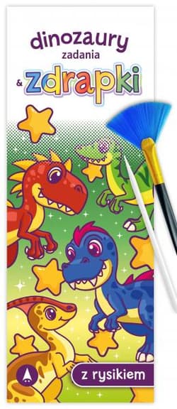 Dinozaury. Zadania & zdrapki - Wioleta Żyłowska