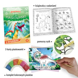 Galeria - zdjęcie nr. 2 - Dinozaury. Zadanka & piaskowanki