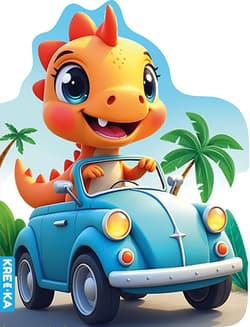 Dinuś w autku - Praca zbiorowa