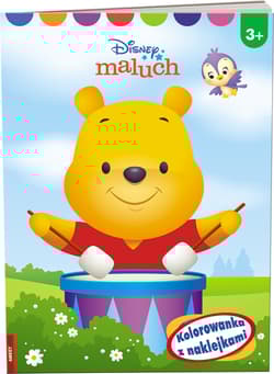 Disnej Maluch Kolorowanka z naklejkami - Opracowanie Zbiorowe