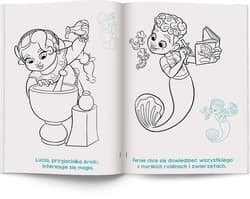 Galeria - zdjęcie nr. 3 - Disney Ariel Kolorowanka z Naklejkami NA-9133
