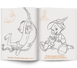 Galeria - zdjęcie nr. 2 - Disney Classic. Kolorowanka z naklejkami