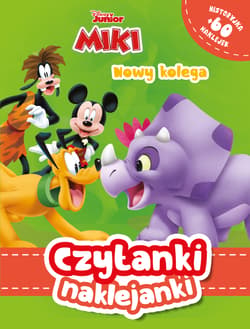 Disney Junior Miki Nowy kolega Czytanki naklejanki - Praca zbiorowa