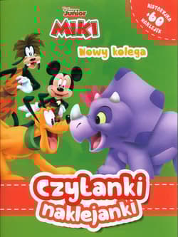 Disney Junior Miki Nowy kolega Czytanki naklejanki - Praca zbiorowa