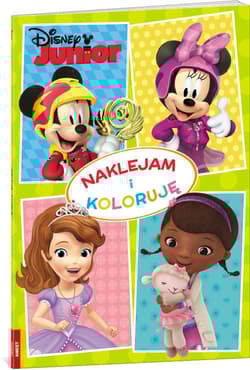 Disney Junior Naklejam i koloruję NAK-2