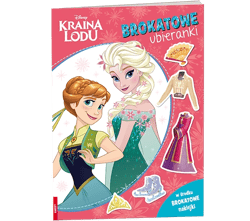 Disney Kraina Lodu Brokatowe ubieranki SDLB-9110