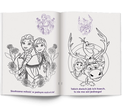 Galeria - zdjęcie nr. 3 - Disney Kraina Lodu Kolorowanka z naklejkami NA-9143