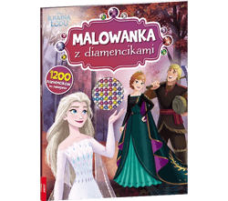 Disney Kraina Lodu Malowanka z diamencikami DKO-9102 - Opracowanie Zbiorowe