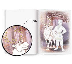 Galeria - zdjęcie nr. 3 - Disney Kraina Lodu Malowanka z diamencikami DKO-9102