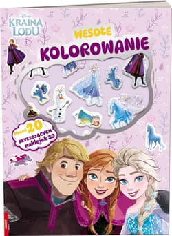 Disney Kraina Lodu. Wesołe kolorowanie - Praca zbiorowa