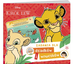 Disney Król Lew Zadania dla dziadków i wnuczków DIW-9102