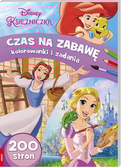 Disney Księżniczka Czas na zabawę Kolorowanki i zadania