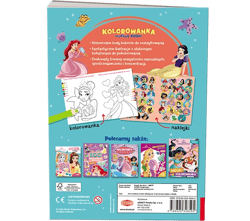 Galeria - zdjęcie nr. 4 - Disney Księżniczka Kolorowanka według kodu KKO-9109