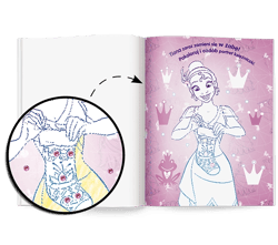 Galeria - zdjęcie nr. 2 - Disney Księżniczka Malowanka z diamencikami DKO-9104