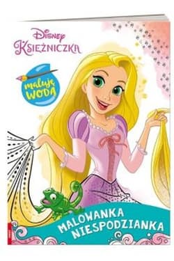 Disney Księżniczka Maluję wodą Malowanka niespodzianka