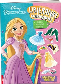 Disney Księżniczka Ubieranki naklejanki - Opracowanie Zbiorowe