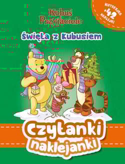 Disney Kubuś i Przyjaciele Czytanki naklejanki Święta z Kubusiem