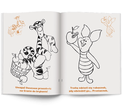 Galeria - zdjęcie nr. 3 - Disney Kubuś i przyjaciele Kolorowanka z naklejkami NA-9147