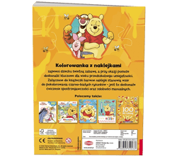 Galeria - zdjęcie nr. 5 - Disney Kubuś i przyjaciele Kolorowanka z naklejkami NA-9147