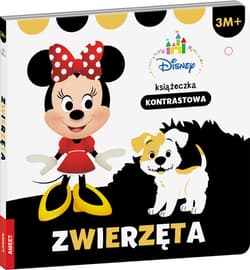 Disney maluch 3m+ Zwierzęta książkeczka kontrastowa