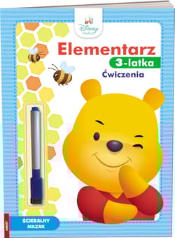 Disney Maluch Elementarz 3-latka ćwiczenia  MCS-9201S1 - Opracowanie Zbiorowe