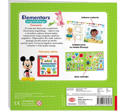 Galeria - zdjęcie nr. 2 - Disney Maluch Elementarz angielskiego ćwiczenia HOP-9207