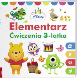 Disney Maluch Elementarz ćwiczenia 3-latka HOP-1 - Opracowanie Zbiorowe