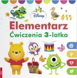 Disney Maluch Elementarz ćwiczenia 3-latka HOP-1