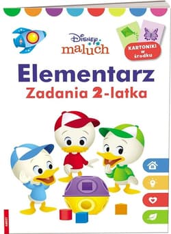 Disney maluch Elementarz Zadania 2-latka - Opracowanie Zbiorowe