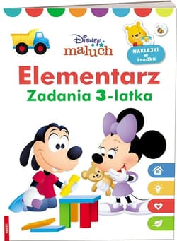Disney maluch Elementarz Zadania 3-latka - Opracowanie Zbiorowe