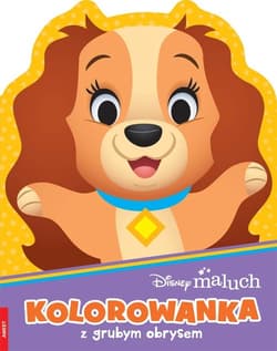 Disney Maluch Kolorowanka z grubym obrysem - Opracowanie Zbiorowe