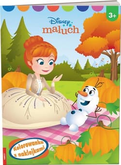 Disney Maluch Kolorowanka z naklejkami - Opracowanie Zbiorowe