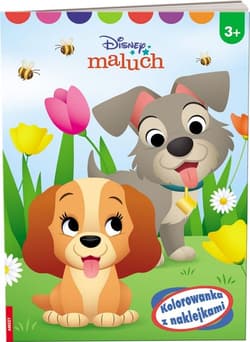 Disney Maluch Kolorowanka z naklejkami - Opracowanie Zbiorowe
