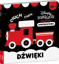 Disney maluch Książeczka kontrastowa Dźwięki CON-9204 - Opracowanie Zbiorowe