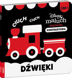 Disney maluch Książeczka kontrastowa Dźwięki CON-9204 - Opracowanie Zbiorowe