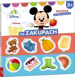 Disney maluch Na zakupach Puzzle dla małych bystrzaków