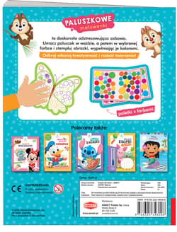 Galeria - zdjęcie nr. 3 - Disney Maluch Paluszkowe malowanki PAL-9201