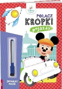 Disney Maluch Połącz kropki Pojazdy - Praca zbiorowa