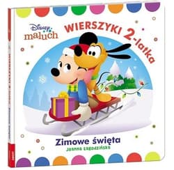 Disney Maluch Wierszyki dwulatka zimowe święta HOPS-9202 - Joanna Łagodzińska