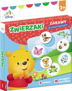 Disney Maluch Zwierzaki Zabawy dla małych bystrzaków UZ-9201