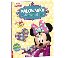 Disney Minnie Malowanka z diamencikami DKO-9103 - Opracowanie Zbiorowe