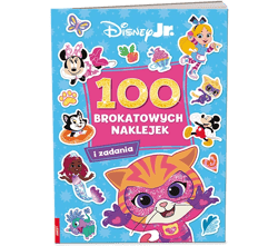 Disney Mix 100 brokatowych naklejek NB-9112 - Opracowanie Zbiorowe