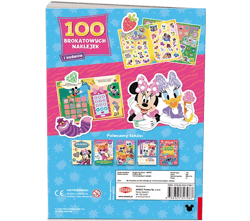 Galeria - zdjęcie nr. 4 - Disney Mix 100 brokatowych naklejek NB-9112