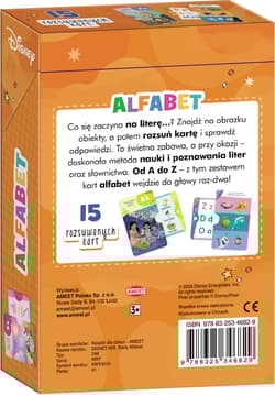 Galeria - zdjęcie nr. 3 - Disney mix. karty alfabet KWY-9101