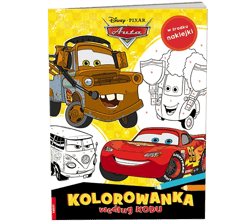Disney Pixar Auta Kolorowanka według kodu KKO-9108 - Opracowanie Zbiorowe